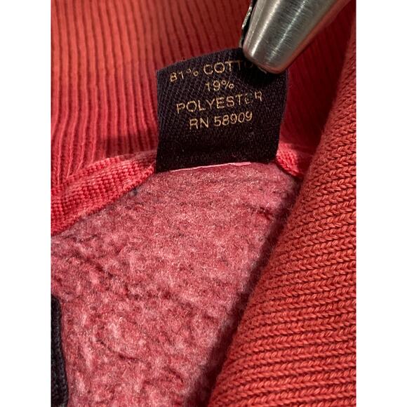 Men's Roundtree & Yorke Size XL Faded Red Button Lightweight sweater - Picture 6 of 9